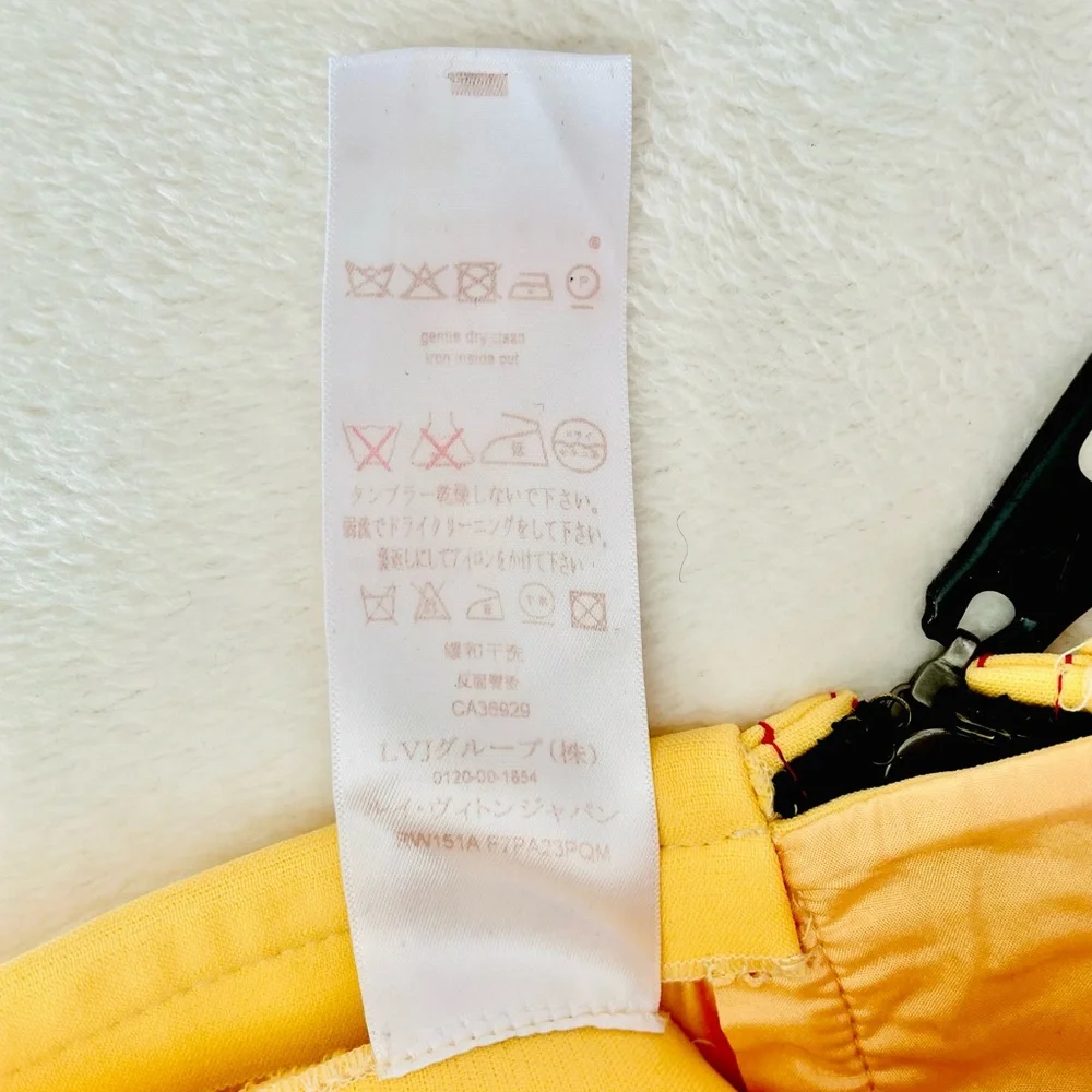 NO OFFERS Louis Vuitton Spring 2015 Runway Yellow Trouser - Picture 15 of 16